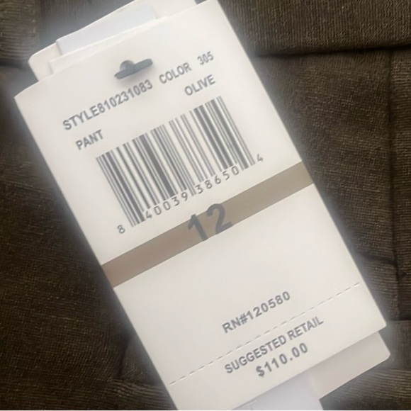 Amanda & Chelsea Straight Leg Pants NWT - Picture 6 of 7